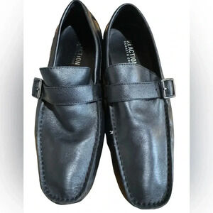 Kenneth Cole Reaction Men's Sound Drivers Black Loafers Size 9